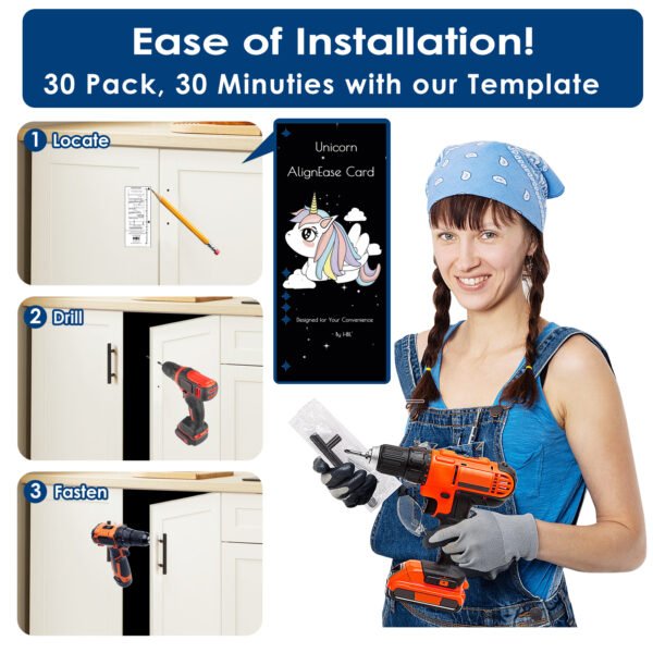 HBL' 30 Pack | 3 Inch Center to Center Matte Black Cabinet Pulls Kitchen Cabinet Handles,Made of Stainless Steel,Ideal for Cabinet,Drawer,Cupboard and Wardrobe.