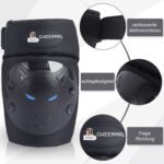 Inliner Schoner Set für Kinder ab 3 bis 18 Jahre - 6 in 1 Profi Schutzausrüstung Set mit 2 Knieschoner,2 Ellenbogenschoner und 2 Handgelenkschoner, Ideal für Skateboarden,Roller,Ski oder Radfahren.