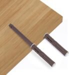 8 Pack HBL' Floating Shelf Brackets 100MM Heavy Duty Invisible Shelf Brackets for Wall Shelf, Bookshelf, DIY Decor.