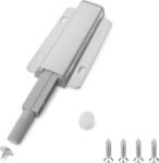 2 Pack Push Open Door Catches Push to Open Cabinet Latch Touch Open Kitchen Drawer Closer Magnetic Push Catch for Cupboard, Drawer, Wardrobe, RV Door