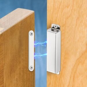 2 Pack | Magnetic Door Catch Heavy Duty - 60 Lbs Pull Force - Stainless Steel - Anti Rust - for Screen Door, Pantry Door, Barn Door and RV Doors.