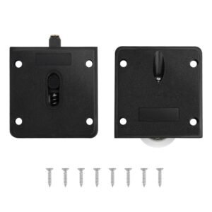 2 Pairs Sliding Cabinet Door Roller Replacement for Cabinet, Closet Sliding Door Convex Wheels Direct Replacement