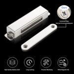 2 Pack | Heavy-Duty Magnetic Door Catch - 90lb Pull Force, Stainless Steel, Anti-Rust, Ideal for Screen Door, Pantry Door, Barn Door and RV Doors.