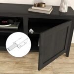 2 Pack Push Open Door Catches Push to Open Cabinet Latch Touch Open Kitchen Drawer Closer Magnetic Push Catch for Cupboard, Drawer, Wardrobe, RV Door