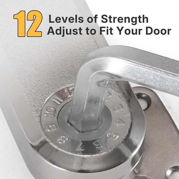HBL' 2 Pack | Lid Support Hinges Lid Stay Hinge for Extra-Long Upper Cabinet & RV Cabinets, 30° - 90° Lid Stay and Under 30° Soft Close, Tension Adjustable, Heavy Duty, Max Load 88LBS