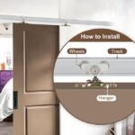 Pocket Door Commercial Grade Hanger Fits Johnson Part #1125 & Upgrades #1500 Hardware Kit, 1" Nylon Ball Bearing, 1-1/4" C.T.C, Min. 1" Thick Doors, 200lbs Capacity,Standard Rollers,non soft close.