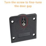 2 Pairs Sliding Cabinet Door Roller Replacement for Cabinet, Closet Sliding Door Convex Wheels Direct Replacement