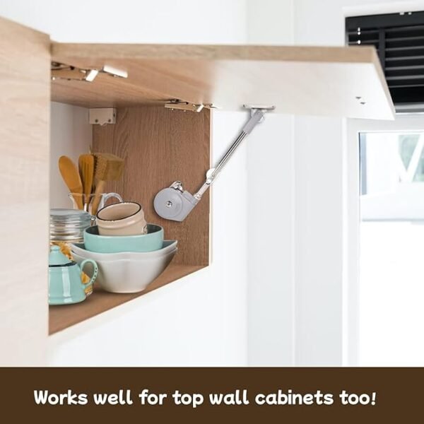 1 Pack | Soft Close Hinges for Toy Boxes, Wooden Chests, Cedar Storage, Trunks & Benches | Tension Adjustable Slow Down Chest Hinges | Also for Lift up Flip Doors.