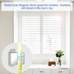 2 Pack | Magnetic Door Catch Heavy Duty - 30 Lbs Pull Force for Cabinet Doors, Window Shutters, Cupboard Doors and Closet Door, Made of Stainless Steel - Anti Rust & Long Performance.