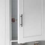 8 Pack Cabinet Latch Double Roller Catch - HBL' Hardware for Cupboard, Closet, and Kitchen Cabinet Doors.