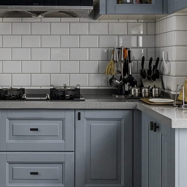 HBL' 10 Pack | Black Cabinet Knobs T Bar Cabinet Pulls, Ideal for Kitchen Cabinet Door,Drawer,Cupboard and Wardrobe, Overall Length 2in.