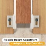 10 Pack Pocket Door Guide Bottom,Sliding Door Guide, 1.125 Inch,Jamb Mounted.