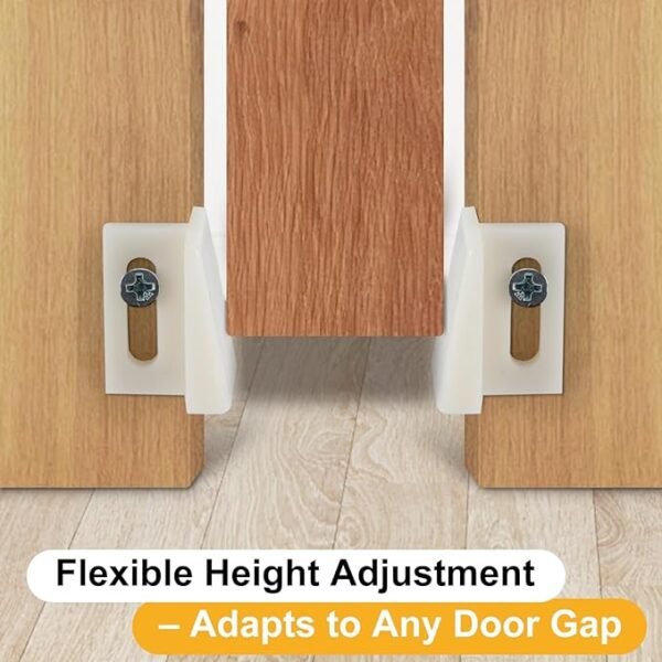 10 Pack Pocket Door Guide Bottom,Sliding Door Guide, 1.125 Inch,Jamb Mounted.