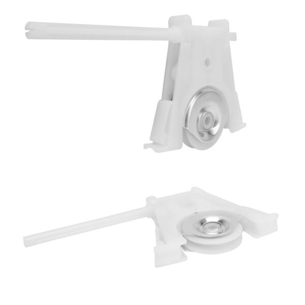 Sliding Screen Door Roller Assembly, Fits Andersen Part #1997063 & #1997310 (1991 to P), 1-1/4" Nylon Concaved Wheels, Adjustable Replacement.