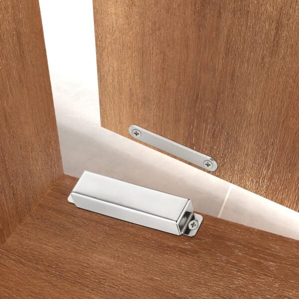 2 Pack | Magnetic Door Catch Heavy Duty - 60 Lbs Pull Force - Stainless Steel - Anti Rust - for Screen Door, Pantry Door, Barn Door and RV Doors.