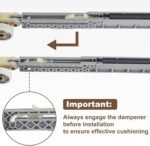 Pocket Door Soft Close Mechaniss, Compatible with Johnson 1060 & 1062, Fits 100, 134F, 138F, 2610F Series Tracks, 1" Nylon Ball Bearing Tri-Wheel, Soft Close or Soft Open.
