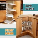 HBL' 2 Pack 90° Blind Corner Cabinet Hinge, Pie Cut Corner Kitchen Door Hinge, Soft Close European Concealed Hinge for Frameless Blind Corner Cabinets