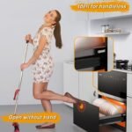 4 Pack | Powerful Attraction Push-to-Open Door Latch for Cabinets - HBL’ Heavy-Duty Cabinet Push Latch, Non-Magnetic RV Drawer Catch, Kitchen Hardware Touch Release Latch.